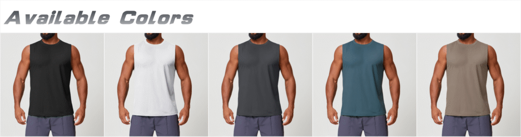 Skin-Friendly Quick-Dry 2-Tone Gym Tank BX11102 skin friendly quick dry 2 tone gym tank bx11102