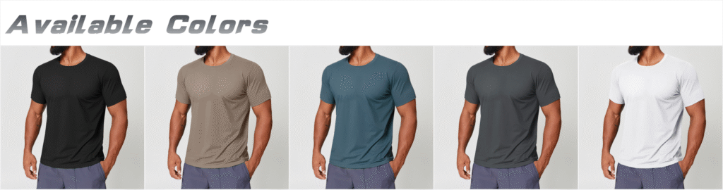 Men's Gym Training Quick-Dry Crew Neck Tee DX11204 men