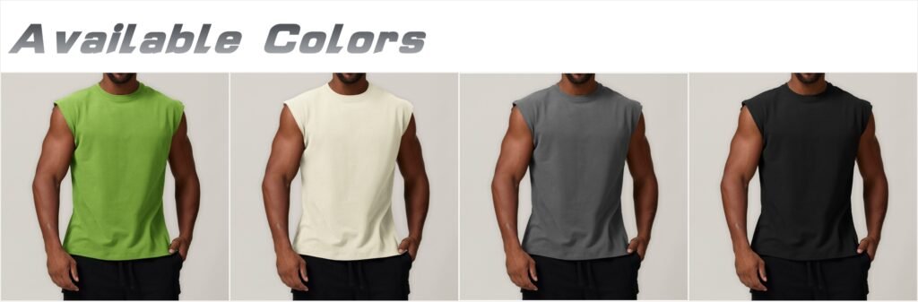 cotton sleeveless athletic casual training t shirt bx11105