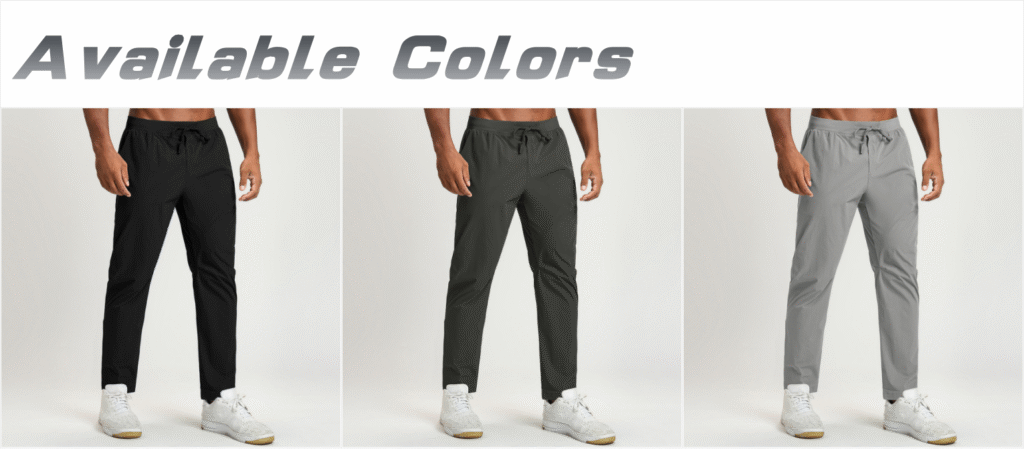 Men’s Quick-Dry Breathable Athletic Training Pants New Style CK11701 auto draft