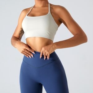 fitness bra with a crisscross back tx1104