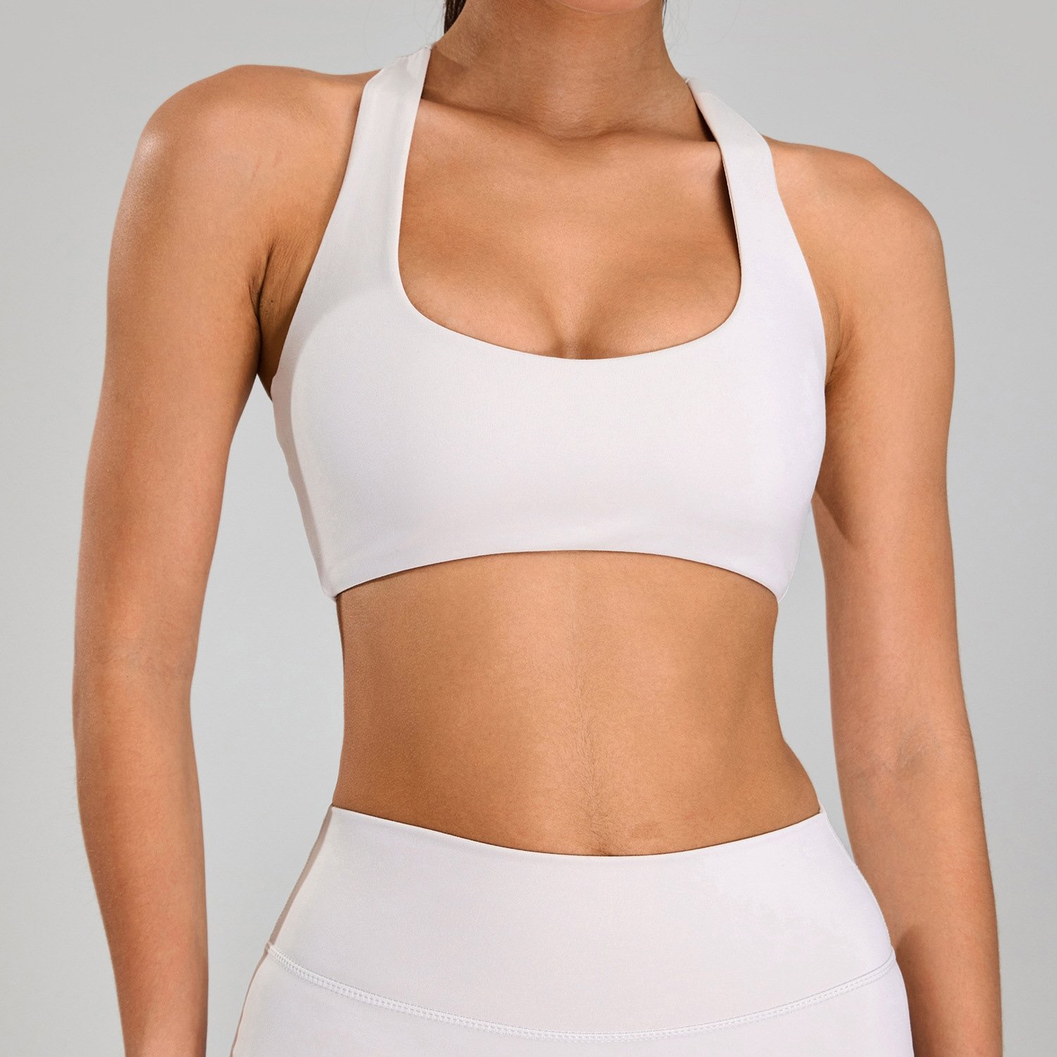 Halter Neck Sports Bra TX1101 6 Colors S-XL Available - Image 5