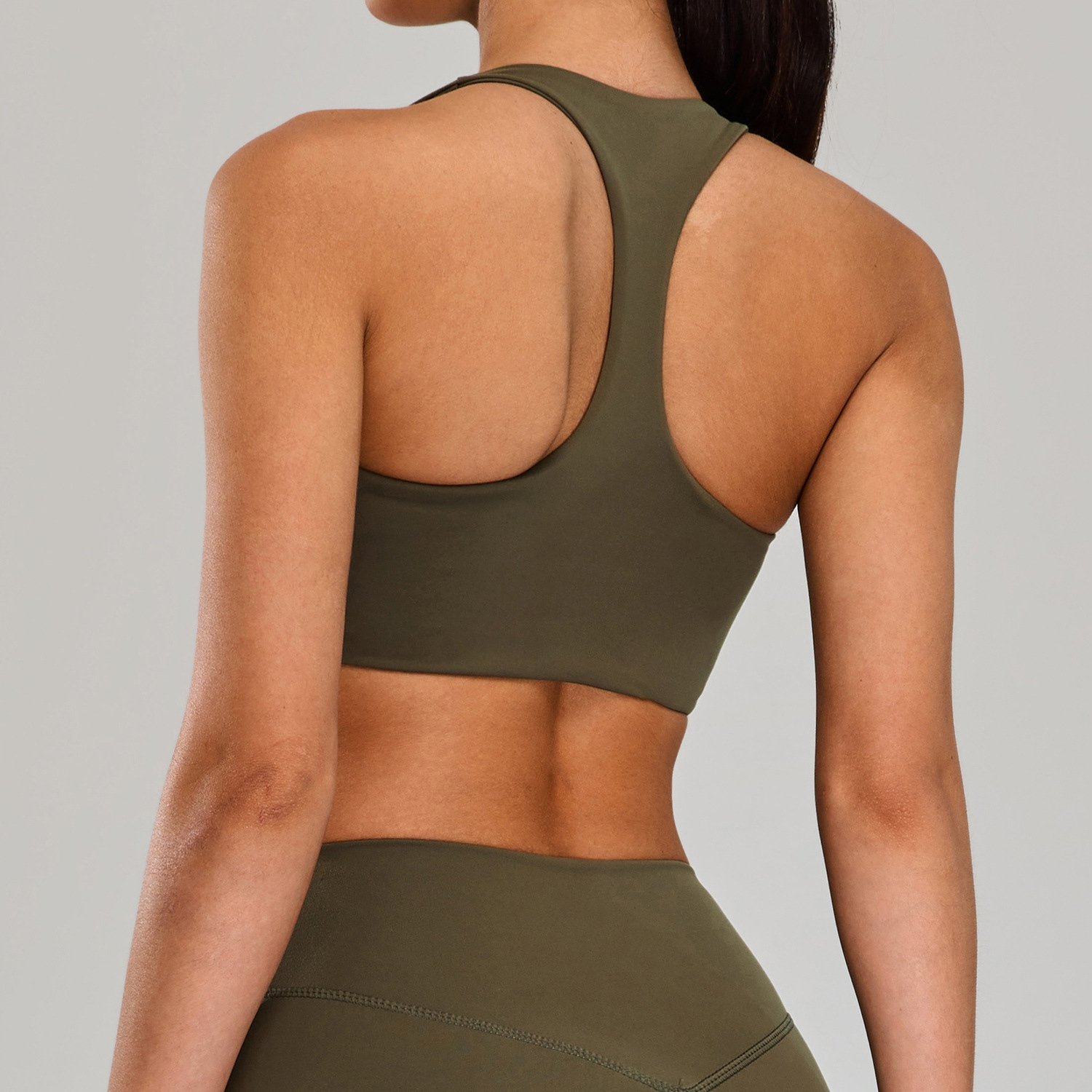 Halter Neck Sports Bra TX1101 6 Colors S-XL Available - Image 3