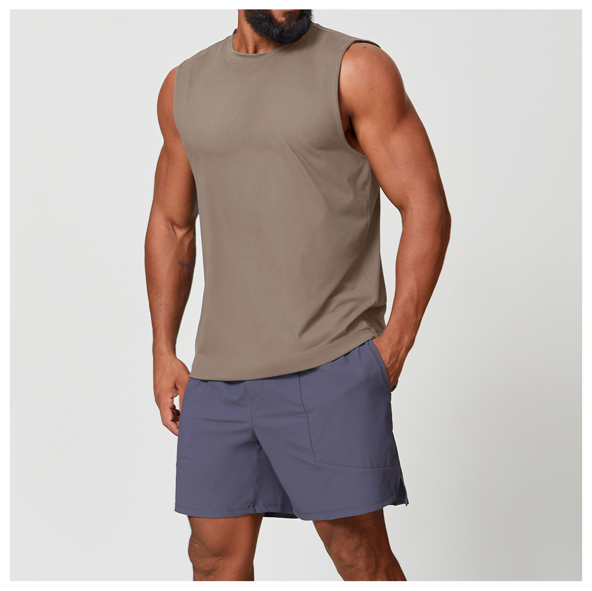 skin friendly quick dry 2 tone gym tank bx11102 skin friendly quick dry 2 tone gym tank bx11102