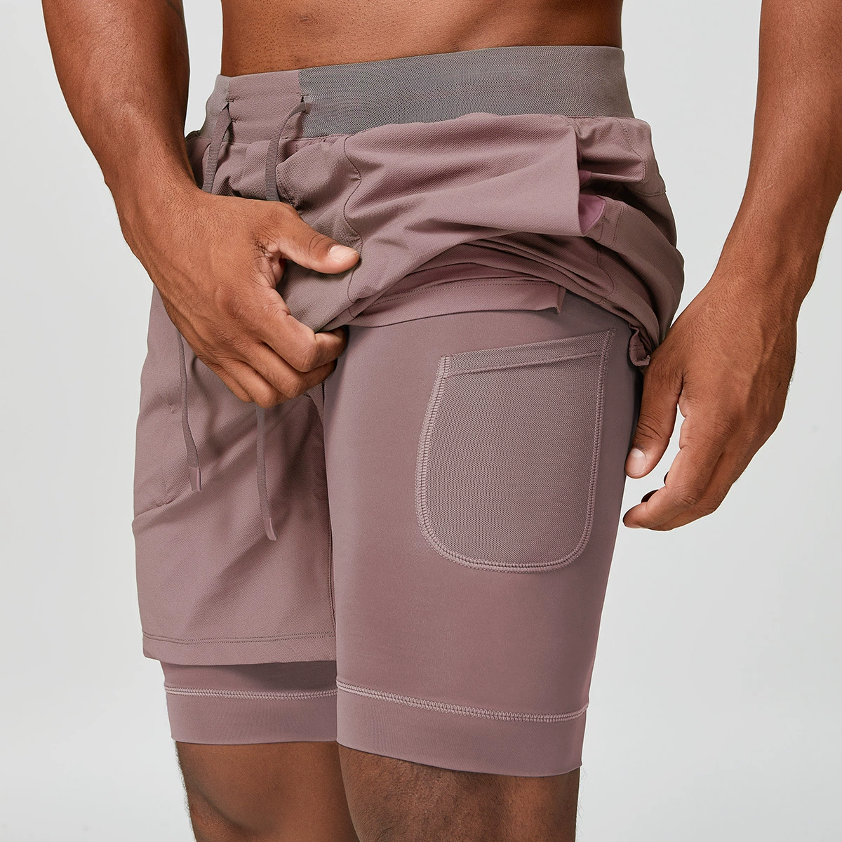 men’s quick dry breathable double layer athletic training shorts dk11604 men’s quick dry breathable double layer athletic training shorts dk11604