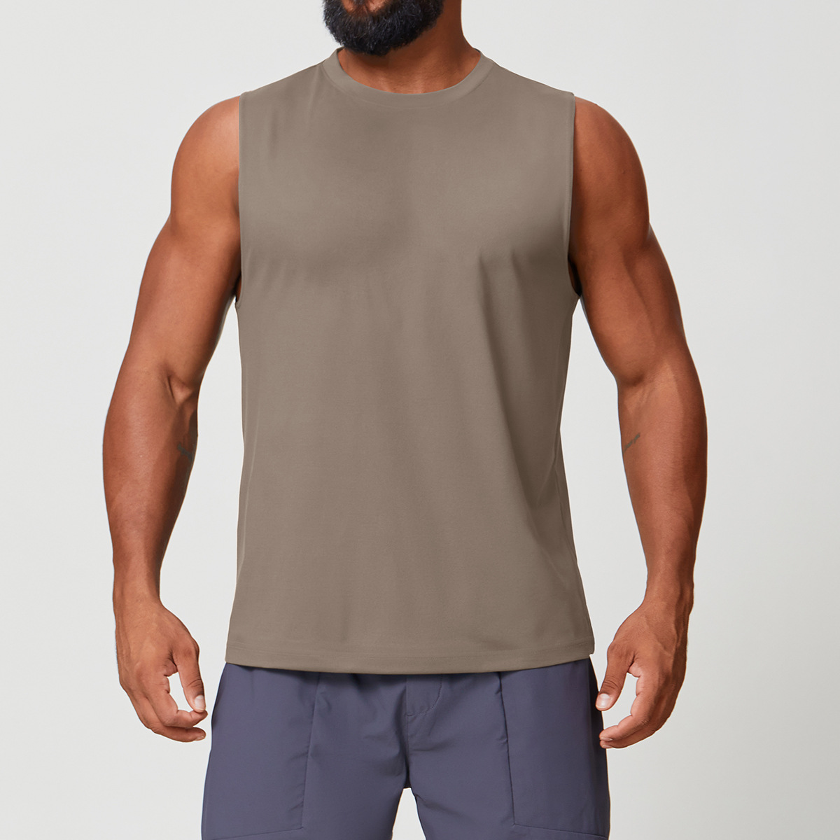 skin friendly quick dry 2 tone gym tank bx11102 skin friendly quick dry 2 tone gym tank bx11102