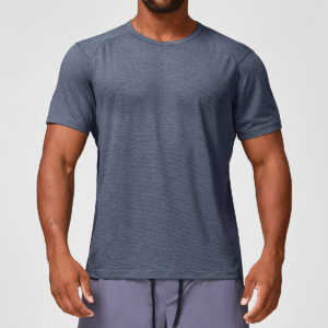 men quick dry fitness crew neck breathable tee dx11206