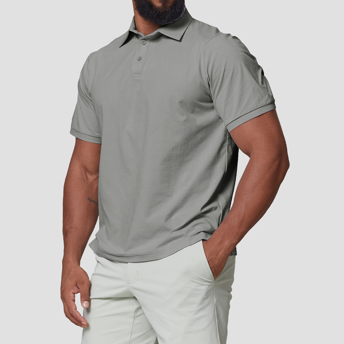 men's cool and quick drying golf polo shirt men's cool and quick drying golf polo shirt